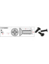 Airsoft-GunPDI Visse Flat conique noir M3PDIVisserie10232