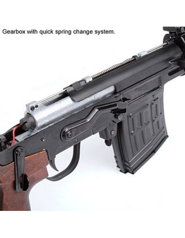 King arms sniper SVD dragunov aeg bois King Arms Electrique