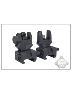 Front and rear sight Mire GEN 3 Black FMA Sigth