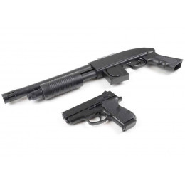 Shotgun M90 Mossberg + Pistolet CS 45 spring