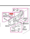 Airsoft-GunSet de pin du corps de la M4 NEXT GEN Tokyo MaruiTokyo MaruiPièces Sopmod/Socom11538EBBR