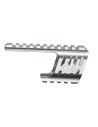 Airsoft-GunCustom CNC rail de visée pour Dan Wesson 715 SilverASGRevolver11725Accessoires