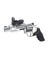 Airsoft-GunCustom CNC rail de visée pour Dan Wesson 715 SilverASGRevolver11727Accessoires