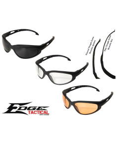 Thicker Falcon Branch Glasses available in various colours Edge Tactical Eye protection