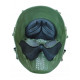 Masque tactique skull Green vue 4