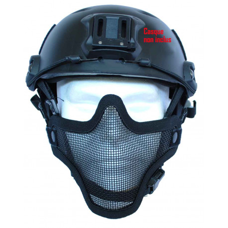 Masque de prtection faciale version 1 en Noir