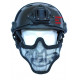 Masque de protection faciale version 1 en Skull Noir