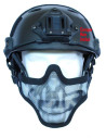 Airsoft-GunMasque de protection faciale version 1 en Skull NoirImpact ArmsProtection faciale12057Masques faciaux