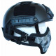 Masque de protection faciale version 1 en Skull Noir vue 2