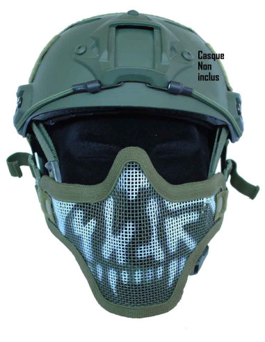 Airsoft-GunMasque de protection faciale version 1 en Skull ODImpact ArmsProtection faciale12062Masques faciaux