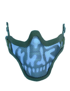 Masque de protection faciale V1 en Skull OD Impact Arms Protection faciale