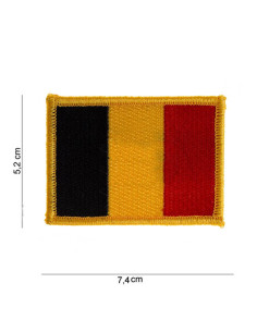 Patch flag BELGE with velcro ACM Patchs & ID