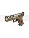 Airsoft-GunAW GBB VX0110 Hex-cut Tan / silverAW customsGBB / GNB12453GBB