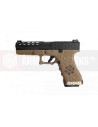 Airsoft-GunAW GBB VX0111 Hex-cut Tan / BlackAW customsGBB / GNB12454GBB