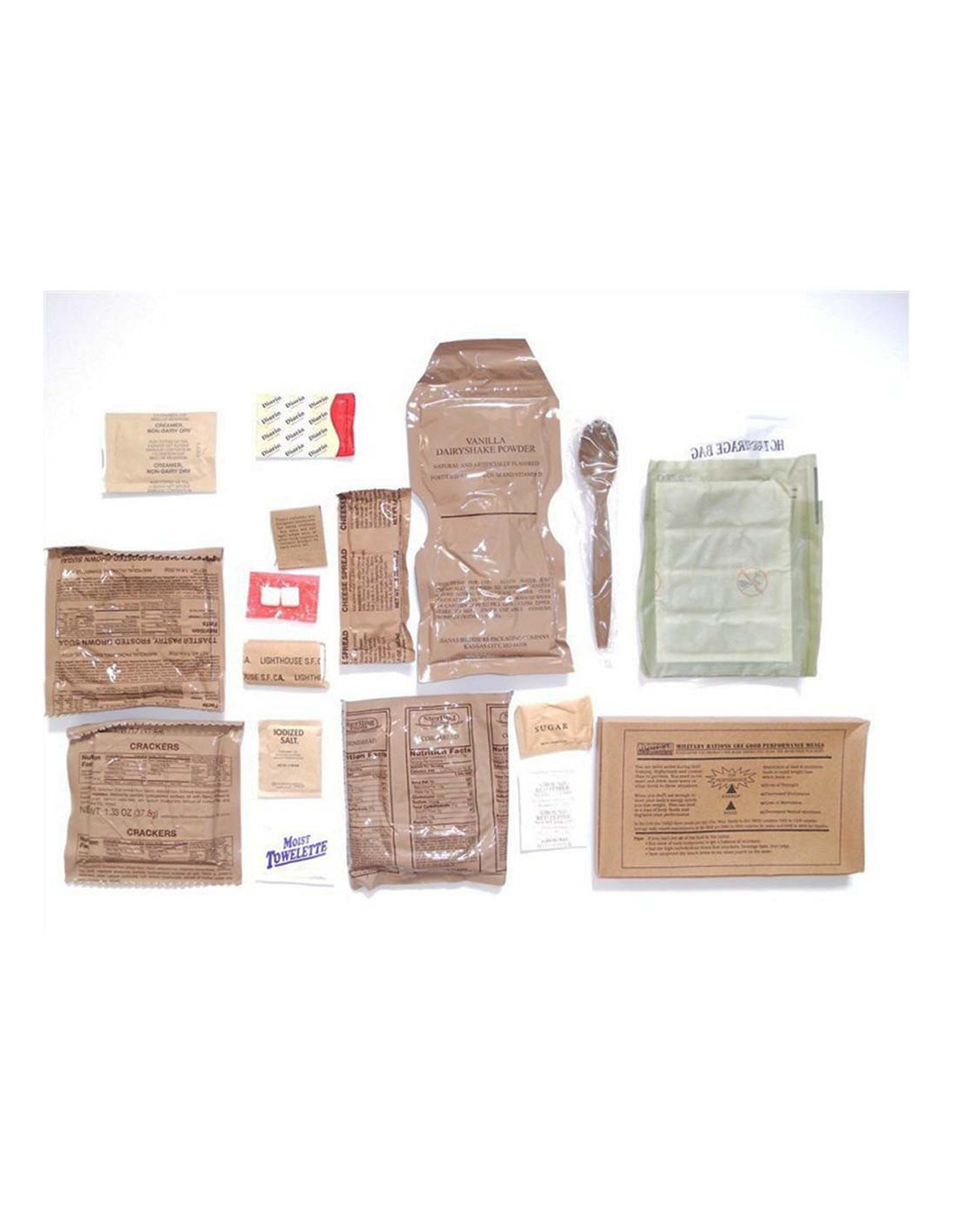 Combat US MRE Ration Meal ready to eat