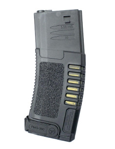 Chargeur M4 Amoeba Mid-cap avec fausses cartouches Noir