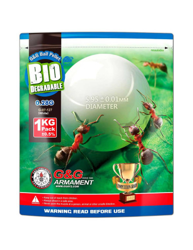 Airsoft-GunBille BIO 0.28gr G&G 1kgG&GBIO12676