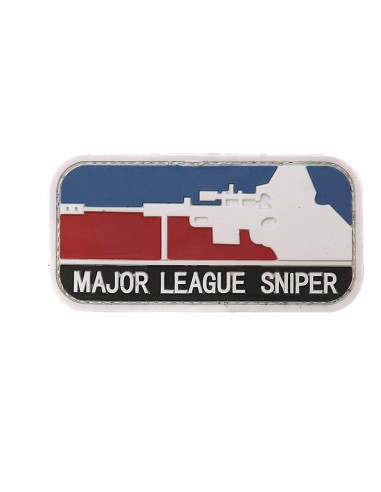Airsoft-GunPatch PVC avec velcro Major league Sniper en divers couleursACMPatchs & ID12831