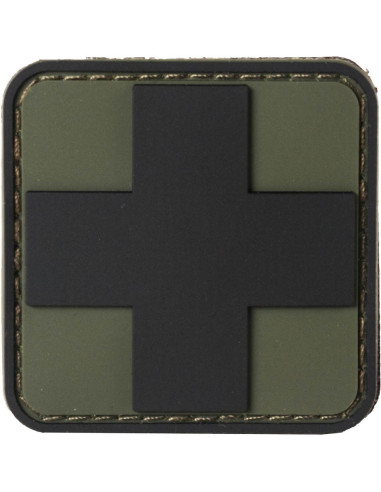 Patch PVC avec velcro CROIX MEDIC en divers couleurs ACM Patchs & ID