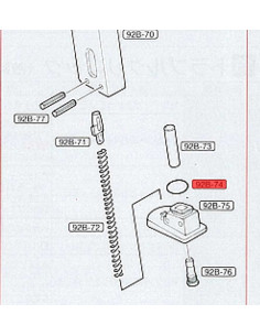 Joint Oring de chargeur M9 Tokyo Marui