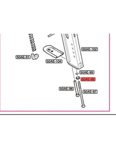 Rondelle de la visse centrale du chargeur Desert Eagle Tokyo Marui Tokyo Marui  Pièces Desert Eagle