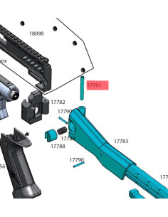 Tip holding for Scorpion EVO3A1 series ActionSportGames Original parts ASG