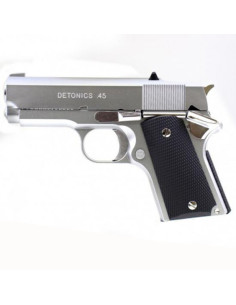 Detonics 45 combat master silver GBB