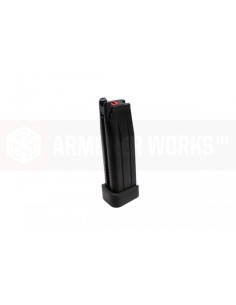 Chargeur noir AW DS pour réplique Hi-capa salient arms AW customs GBB / GNB