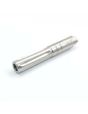Stainless Steel .45ACP Fluted Outer Barrel for TM 4.3 Hi-capa silver