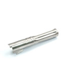 Stainless Steel .45ACP Fluted Outer Barrel for TM 4.3 Hi-capa silver pic 2