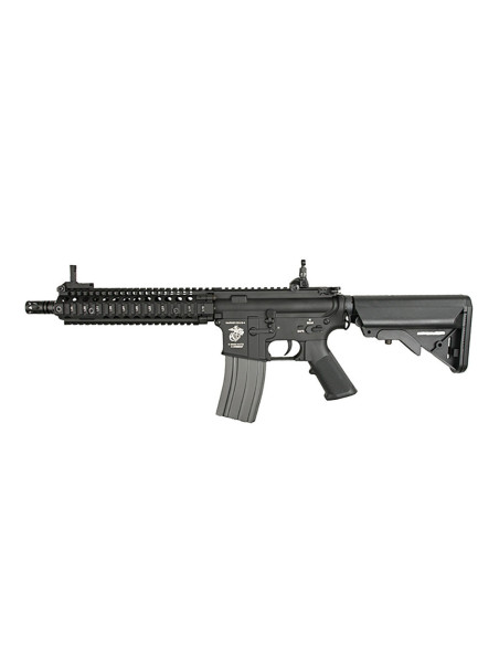 Réplique d'assaut M4 MK18 MOD1 9" AEG Noir ECEC Système E&C AEG / AEP