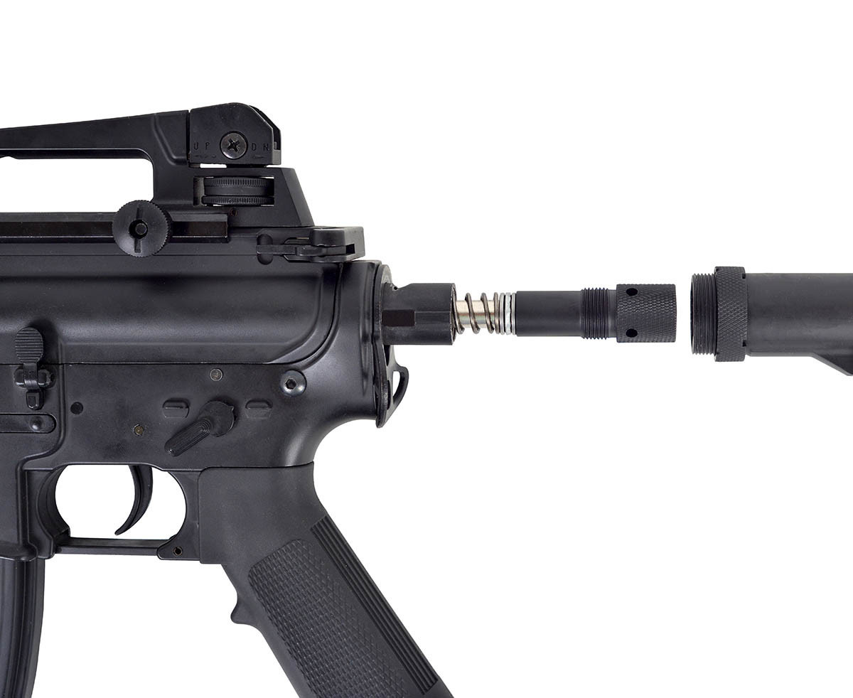 Réplique Airsoft Fusil Colt M4 RIS à ressort Well - Phenix Airsoft