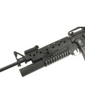 Assault rifle M16A3 with M203 AEG black ECEC System pic 8