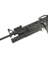 Airsoft-GunRéplique d'assaut M16A3 avec M203 AEG Noir ECEC SystèmeE&CAEG / AEP13656AEG
