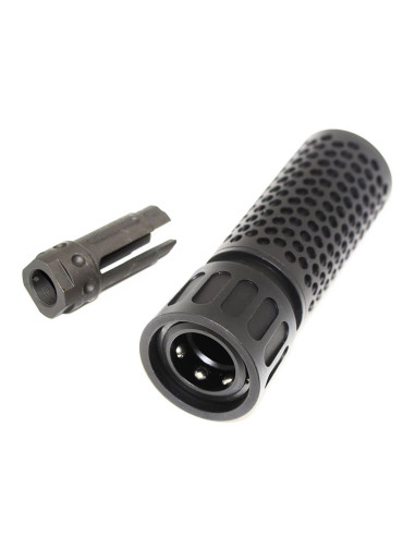 Silencieux KAC QDC court en Noir E&C Silencieux