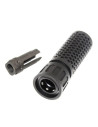 Airsoft-GunSilencieux KAC QDC court en NoirE&CSilencieux13712Silencieux