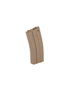 Chargeur métal M4/M16 Hicap 300 billes Tan