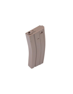 M4/M16 metal magazine Midcap 70 bbs Tan E&C AEG