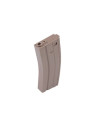 Airsoft-GunChargeur métal M4/M16 Midcap 70 billes TanE&CAEG13721AEG