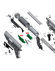 2 parties du mosfet pour scorpion EVO3