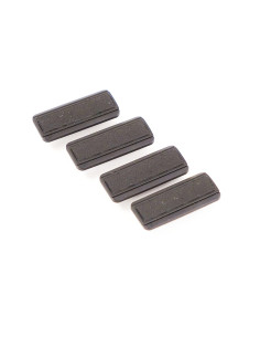 Set of 4 rails cover ABS M-LOK Black G&G Fixings and rail covers