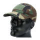 Baseball cap with velcro in Woodland