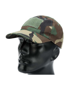 Baseball cap with velcro in Woodland Impact Arms Caps, Hats & hood