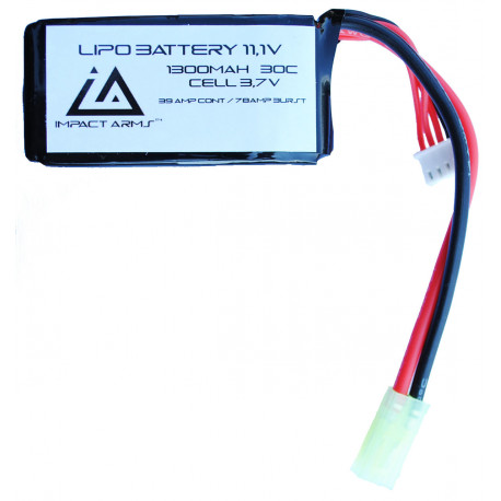 Batterie Lipo 11,1V 1300Mah 30C type PEQ