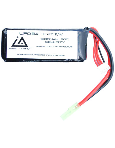 Batterie Lipo 11,1V 1600Mah 30C type PEQ