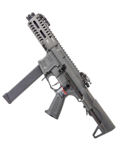 Airsoft-GunRéplique CM16 ARP9 G&G CQB AEG Mosfet ETU Battleship GreyG&GAEG / AEP14001AEG