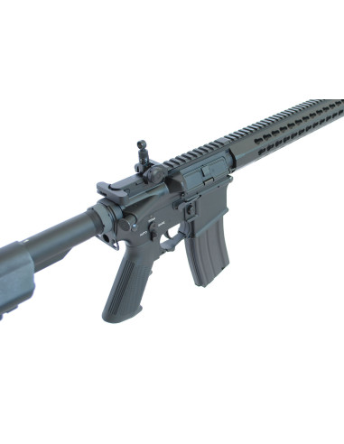 Réplique d'assaut M4 SR16-E3 URX4 14,5" AEG Noir ECEC Système E&C AEG / AEP