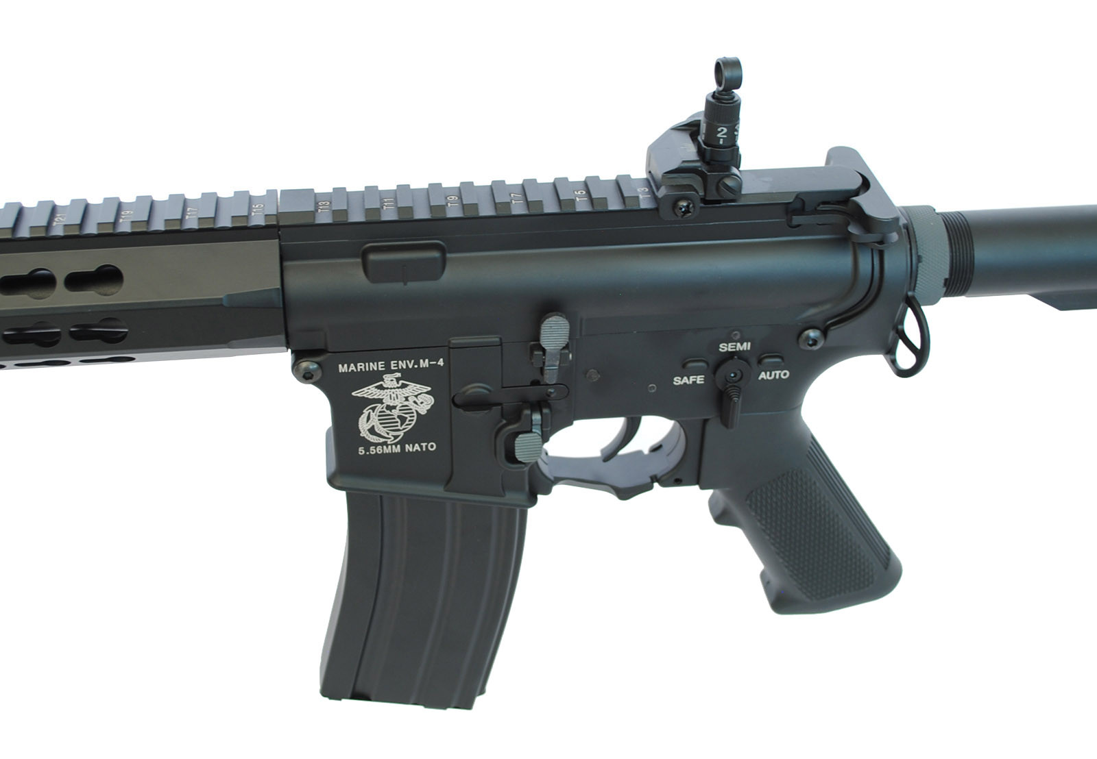 SR 16 M4 CAMO SHAN TOU ELECTRIC MACHINE GUN 