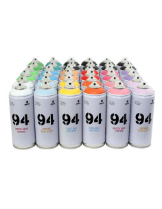 Bombe de peinture Spray Montana MTN 94 en divers couleurs