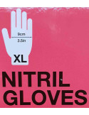 Boites de 100 Gants de protection MTN au Nitril en taille XL vue 2
